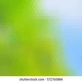 colorful multicolor triangle geometric low polygon gradient graphic abstract background vector eps10