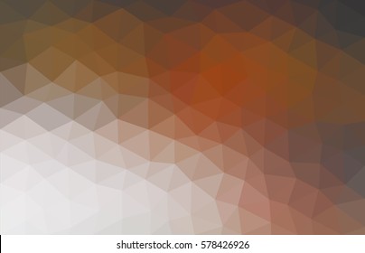 colorful multicolor triangle geometric low polygon gradient graphic abstract background vector eps10