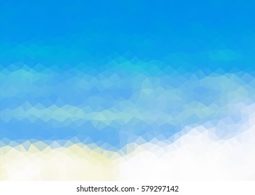colorful multicolor triangle geometric low polygon gradient graphic abstract background vector eps10