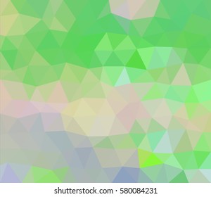 colorful multicolor triangle geometric low polygon gradient graphic abstract background vector eps10