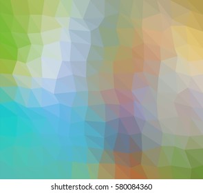 colorful multicolor triangle geometric low polygon gradient graphic abstract background vector eps10