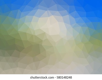 colorful multicolor triangle geometric low polygon gradient graphic abstract background vector eps10