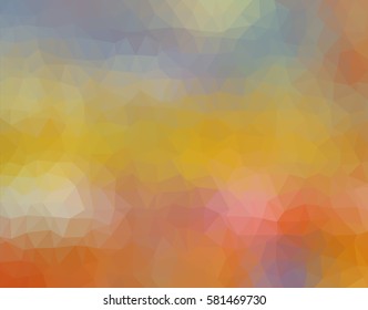 colorful multicolor triangle geometric low polygon gradient graphic abstract background vector eps10