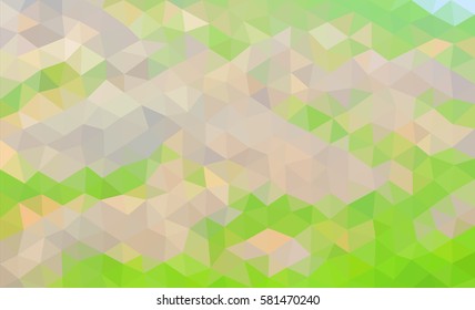 colorful multicolor triangle geometric low polygon gradient graphic abstract background vector eps10