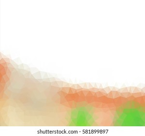 colorful multicolor triangle geometric low polygon gradient graphic abstract background vector eps10