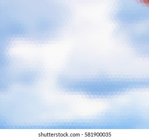 colorful multicolor triangle geometric low polygon gradient graphic abstract background vector eps10