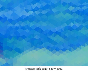 colorful multicolor triangle geometric low polygon gradient graphic abstract background vector eps10