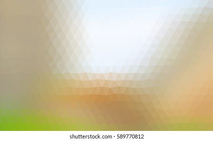 colorful multicolor triangle geometric low polygon gradient graphic abstract background vector eps10