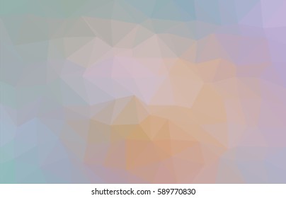 colorful multicolor triangle geometric low polygon gradient graphic abstract background vector eps10