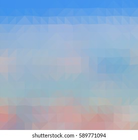 colorful multicolor triangle geometric low polygon gradient graphic abstract background vector eps10