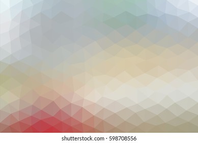 colorful multicolor triangle geometric low polygon gradient graphic abstract background vector eps10