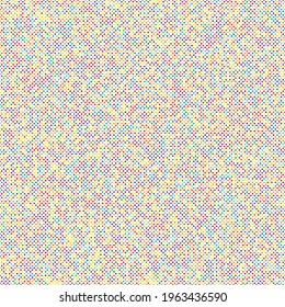 Colorful, multicolor, varicolored dotted, dots, circles pattern, background (Geometry is seamlessly repeatable)