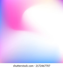 Colorful Multicolor Vibrant Sky Design Pic. Fluid Vivid Pastel Liquid Color Gradient Backdrop. Bright Dynamic Water Light Blurred Background. Curve Cold Neon Wavy Pink Swirl Gradient Mesh.
