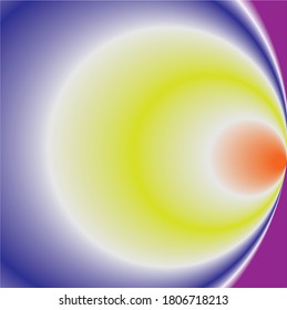 Colorful multi-colored blurred background. Abstract style illustration with a gradient. Banner, pattern, greeting card, cover.