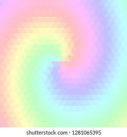 Colorful multicolored triangle abstract background. Vector pattern of color vector geometric shapes. Colorful background texture for use in the design of brochures, booklets, banners, etc.