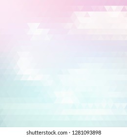 Colorful multicolored triangle abstract background. Vector pattern of color vector geometric shapes. Colorful background texture for use in the design of brochures, booklets, banners, etc.