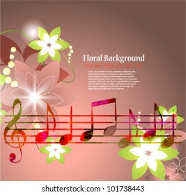 colorful music background