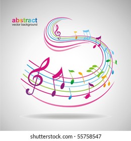 Notes De Musique Couleur Images Photos Et Images Vectorielles De Stock Shutterstock