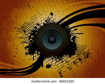 Colorful music background