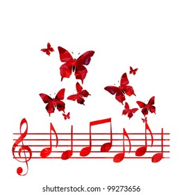 colorful music background