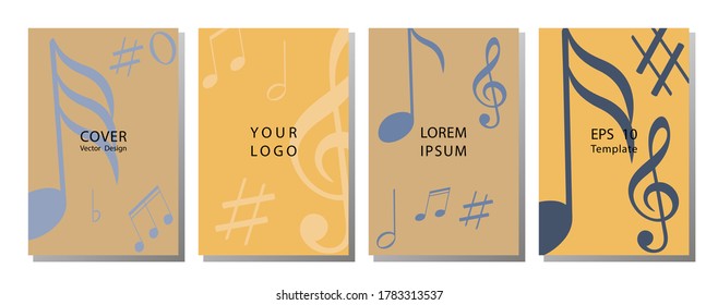 Colorful music background. Art music, book, poster, abstract, ottoman motifs, element. Music album cover. live music concept.