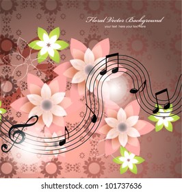 colorful music background. vector