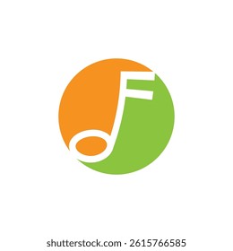 colorful musical notes on a white background