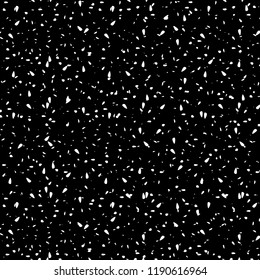 Colorful naturalistic winter background with falling snow on drifts. Vector Illustration. EPS10