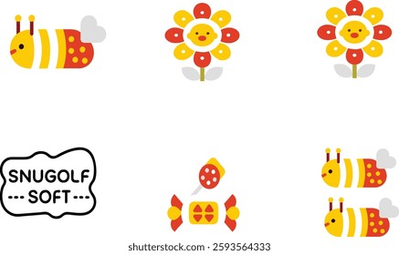 COLORFUL NATURE ICON COMBO SET