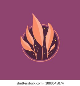 Colorful Nature Icon Design for Logos, Print Design, and More