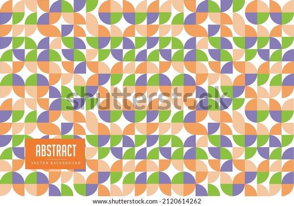 Colorful neo geometric poster.\
Grid with color geometric shapes. Set of modern abstract\
promotional flyer background illustrations. Geometric template\
poster.