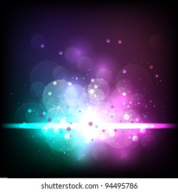 Colorful neon background