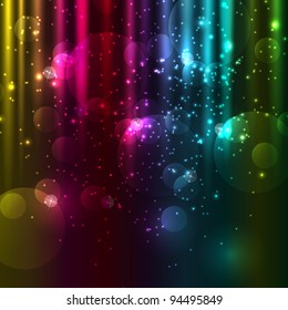 Colorful neon background