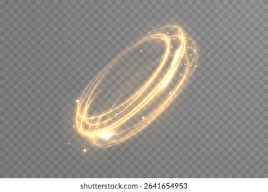 Colorful neon rings orbit in symmetry. Magic flash explodes in transparent beam. Golden line glows like solar ribbon. Luminous spark swirls in ethereal cyclone.