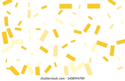 Colorful nice looking bright confetti. Festive vector illustration