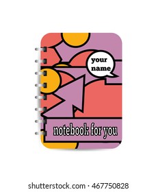 Colorful  notebook