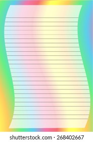 Colorful notes