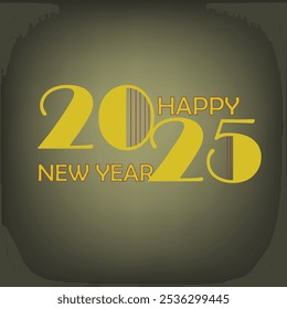 Colorful number 2025 vector. Happy new year 2025 design with unique colorful numbers.2025 typography design concept.Happy new year 2025 cover design with stylish and nice colors,Premium vector design 