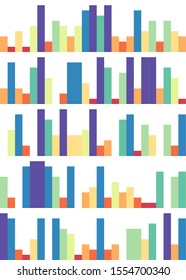 Colorful Number E constant Data Visualisation Art Computational Generative illustration