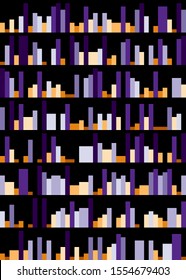 Colorful Number 'pi' Data Visualisation Art Computational Generative illustration