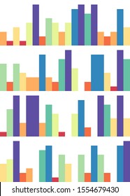 Colorful Number 'pi' Data Visualisation Art Computational Generative illustration