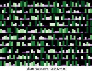 Colorful Number 'pi' Data Visualisation Art Computational Generative illustration