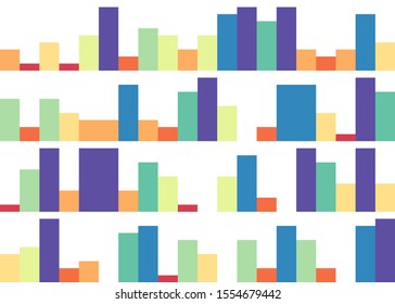 Colorful Number 'pi' Data Visualisation Art Computational Generative illustration