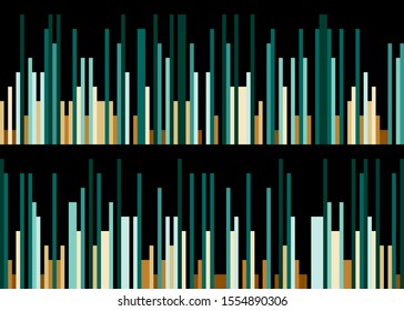 Colorful Number 'pi' Data Visualisation Art Computational Generative illustration