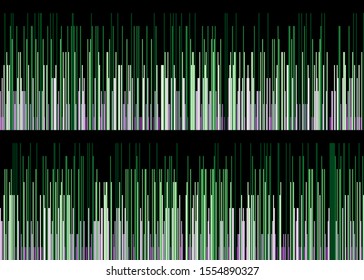 Colorful Number 'pi' Data Visualisation Art Computational Generative illustration