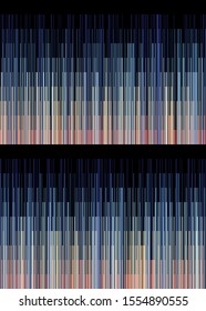 Colorful Number 'pi' Data Visualisation Art Computational Generative illustration