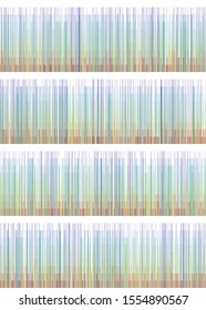 Colorful Number 'pi' Data Visualisation Art Computational Generative illustration