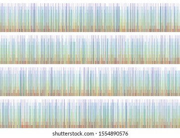 Colorful Number 'pi' Data Visualisation Art Computational Generative illustration