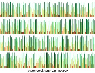 Colorful Number 'pi' Data Visualisation Art Computational Generative illustration