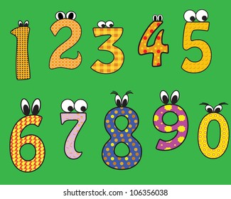 Colorful numbers set